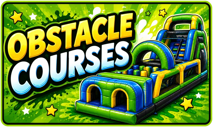 Inflatable obstacle course rentals